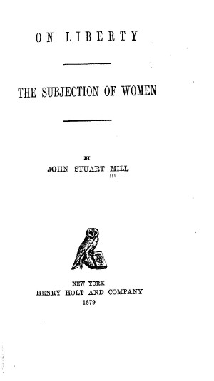the subjection of women book