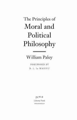 The Principles Of Moral And Political Philosophy - Online Library Of ...