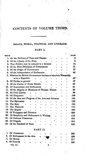 david hume essays moral political and literary pdf