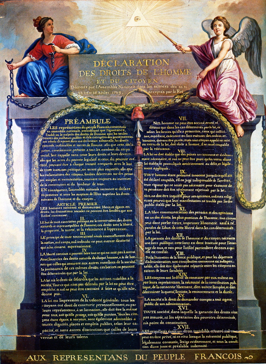 Arriba 87+ imagen the declaration of the rights of man and the citizen
