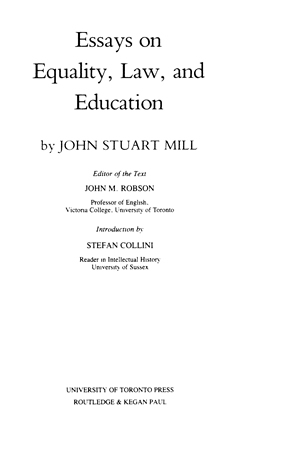 john stuart mill