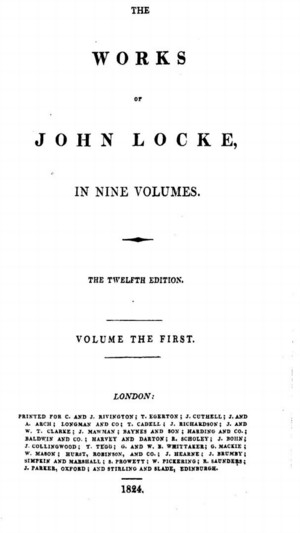 essay of john locke